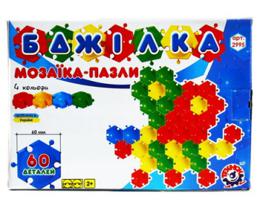 Детская мозаика коврик Пчелка 60эл (2995)