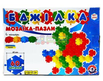 Детская мозаика коврик Пчелка 60эл (2995)